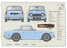 Triumph TR5 1967-68 (Hard Top) Glass Cleaning Cloth